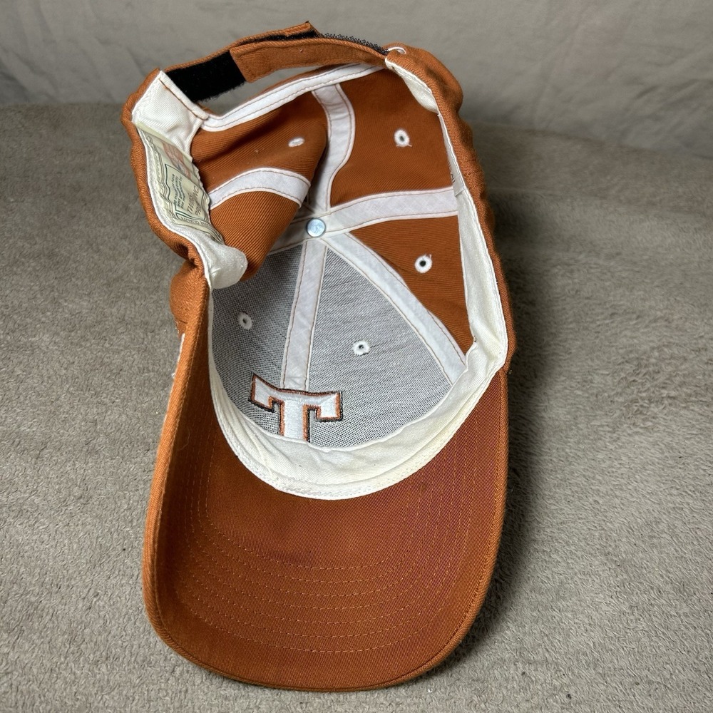 Vintage Texas Longhorns Hat Twins Enterprise Strapback Cap Wool Blend - Picture 5 of 8